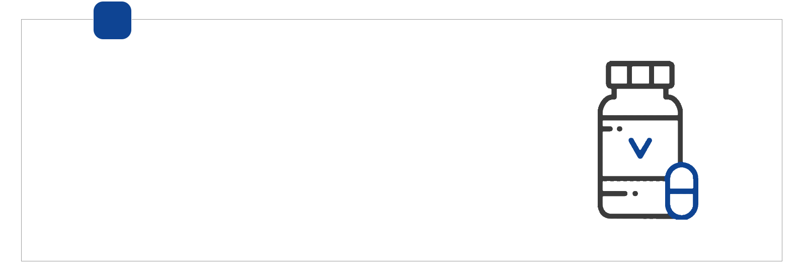 비타민D 약병과 캡슐 아이콘